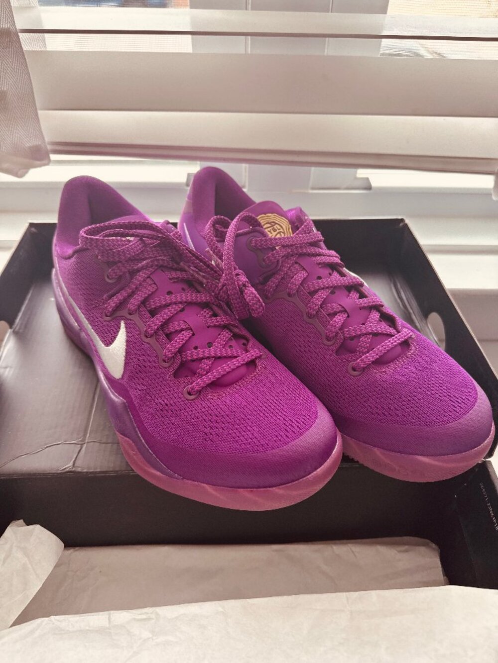 Nike Kobe 8 Protro EYBL Promo Purple 7.5 New